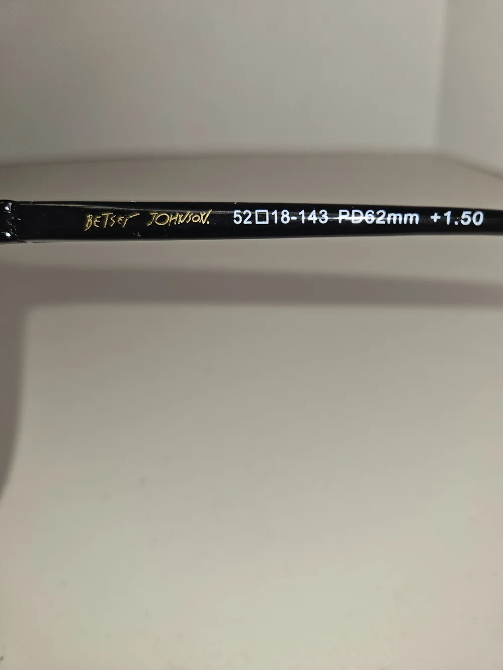Betsey Johnson Black Cat-Eye Reading +1.50 Glasses